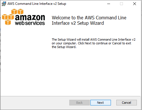 AWS Command Line Interface v2 Setup